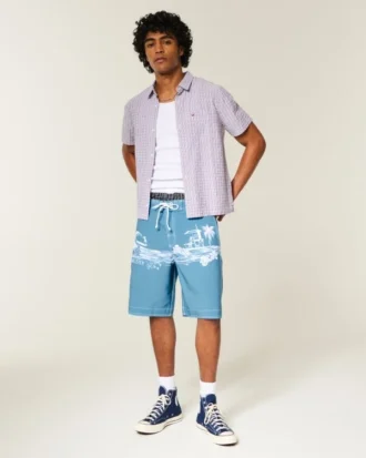 Polvipituiset boardshortsit Polvipituiset boardshortsit