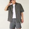 Polvipituiset twill-shortsit Polvipituiset twill-shortsit