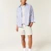 Polvipituiset twill-shortsit Polvipituiset twill-shortsit