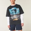 Polvipituiset twill-shortsit Polvipituiset twill-shortsit