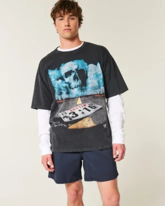Polvipituiset twill-shortsit