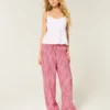 Pull-On Slub -housut