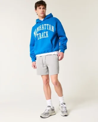 Reiden puoliväliin ulottuvat viilentävät fleece-shortsit