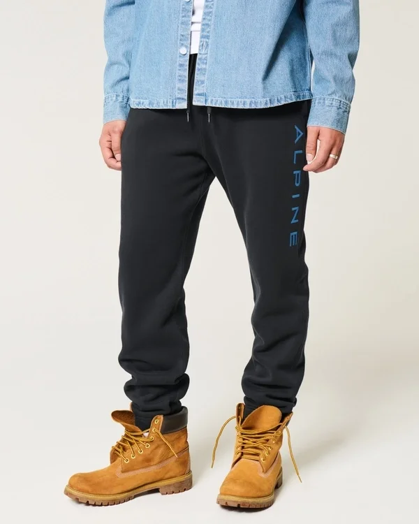 Rento alppihahmainen fleece-joggerit Rento alppihahmainen fleece-joggerit