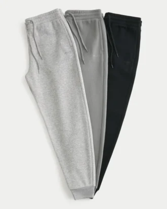 Rento fleece-joggerit, 3 kpl