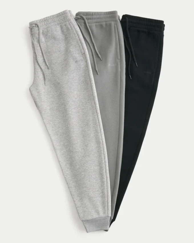 Rento fleece-joggerit, 3 kpl