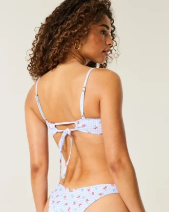 Ribbattu bikiniliivi