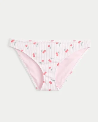 Ribbattu matala bikinien alaosa
