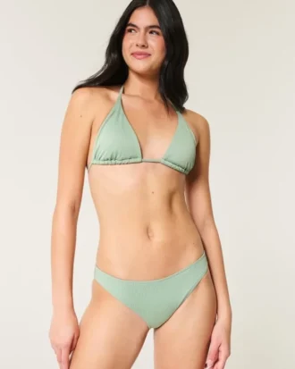 Ribbineulottu bikinien alaosa