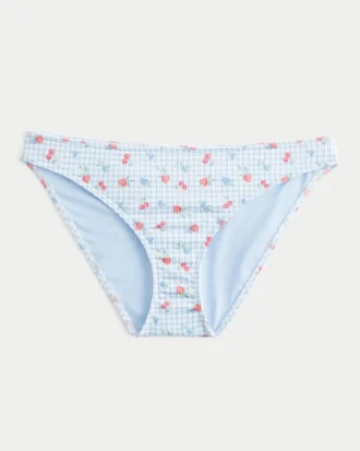 Ribbineulottu bikinien alaosa