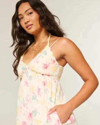 Rope Trim Babydoll -minimekko Rope Trim Babydoll -minimekko