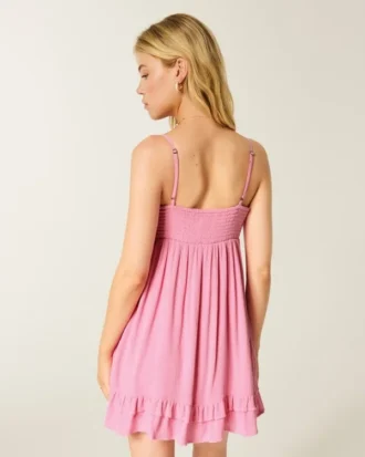 Rope Trim Babydoll -minimekko Rope Trim Babydoll -minimekko
