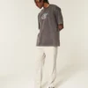 Seersucker-loose-pull-on-housut Seersucker-loose-pull-on-housut