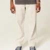 Seersucker-loose-pull-on-housut Seersucker-loose-pull-on-housut