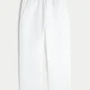Seersucker-loose-pull-on-housut Seersucker-loose-pull-on-housut