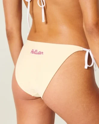 Side Tie Cheeky -bikinialushousut