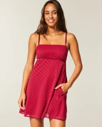 Sifonki-babydoll-minimekko Sifonki-babydoll-minimekko