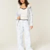 Siniset camo-kuvioiset baggy-verkkarihousut Siniset camo-kuvioiset baggy-verkkarihousut