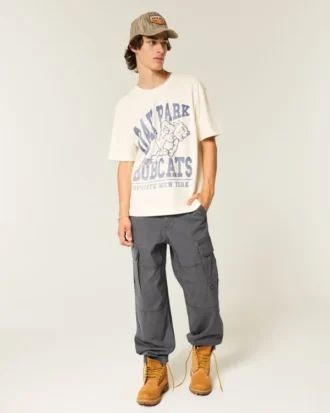 Skater-malliset baggy-cargohousut