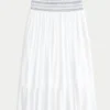 Smocked Waist Maxi Skirt Smocked Waist Maxi Skirt