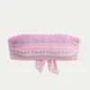 Smokattu bandeau-bikiniliivi Smokattu bandeau-bikiniliivi