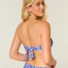 Smokattu bandeau-bikiniliivi Smokattu bandeau-bikiniliivi