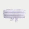 Smokattu bandeau-bikiniliivi Smokattu bandeau-bikiniliivi