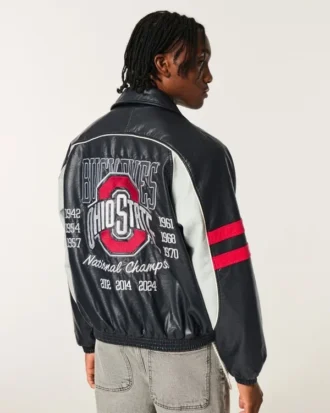 Tekonahka Ohio State University Buckeyes -grafiikkatakki