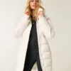 Tekoturkiksella vuorattu puffer-parka Tekoturkiksella vuorattu puffer-parka