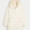 Tekoturkiksella vuorattu puffer-parka Tekoturkiksella vuorattu puffer-parka