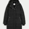 Tekoturkiksella vuorattu puffer-parka Tekoturkiksella vuorattu puffer-parka
