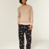 Tom ja Jerry -kuvioiset flanelliset pyjamahousut Tom ja Jerry -kuvioiset flanelliset pyjamahousut