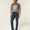 Tummat pesun urheilulliset skinny-farkut Tummat pesun urheilulliset skinny-farkut