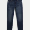 Tummat pesun urheilulliset skinny-farkut Tummat pesun urheilulliset skinny-farkut