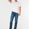 Tummat slim straight -farkut