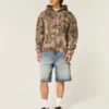 Tummat, väljät denimshortsit Tummat, väljät denimshortsit