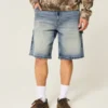 Tummat, väljät denimshortsit Tummat, väljät denimshortsit