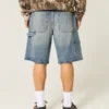 Tummat, väljät denimshortsit Tummat, väljät denimshortsit