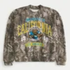 UCLA Bruins -grafiikka Camo Crew -huppari