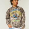 UCLA Bruins -grafiikka Camo Crew -huppari