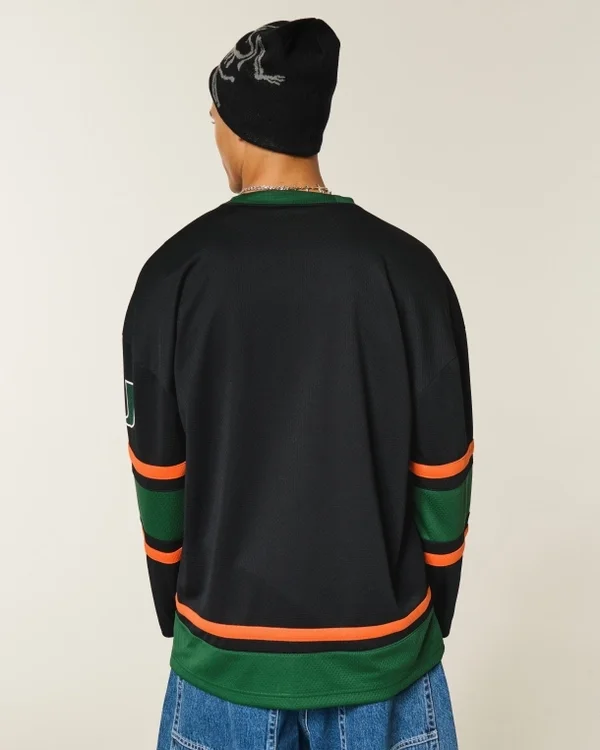 University of Miami Hurricanes -graafinen jääkiekkopaita University of Miami Hurricanes -graafinen jääkiekkopaita