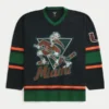 University of Miami Hurricanes -graafinen jääkiekkopaita University of Miami Hurricanes -graafinen jääkiekkopaita