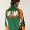 University of Miami Hurricanes -graafinen tuulitakki University of Miami Hurricanes -graafinen tuulitakki