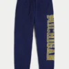 University of Michigan Wolverines -grafiikka, väljät fleece-joggerit University of Michigan Wolverines -grafiikka, väljät fleece-joggerit