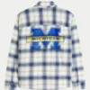 University of Michigan Wolverines -grafiikkainen flanellipaita University of Michigan Wolverines -grafiikkainen flanellipaita