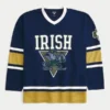 University of Notre Dame Fighting Irish -grafiikkahockeytakki University of Notre Dame Fighting Irish -grafiikkahockeytakki