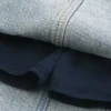 Vaalea denim-minihame Vaalea denim-minihame