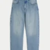Vaaleat, brodeeratut takataskulliset skater-malliset baggy-maalarihousut Vaaleat, brodeeratut takataskulliset skater-malliset baggy-maalarihousut