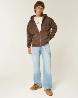 Vaaleat, rennot bootcut-farkut Vaaleat, rennot bootcut-farkut