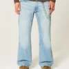 Vaaleat, rennot bootcut-farkut Vaaleat, rennot bootcut-farkut